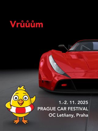 🚘 Pomoc dětem má různé podoby. Tentokrát se můžete zapojit i ve světě motorů – 1.-2. listopadu na @praguecarfestival v OC...