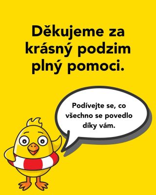 Během letošního podzimu se díky vám podařila celá řada krásných akcí. Děkujeme všem partnerům, organizátorům i...